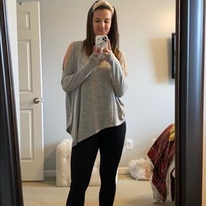 Cold Shoulder Sweater